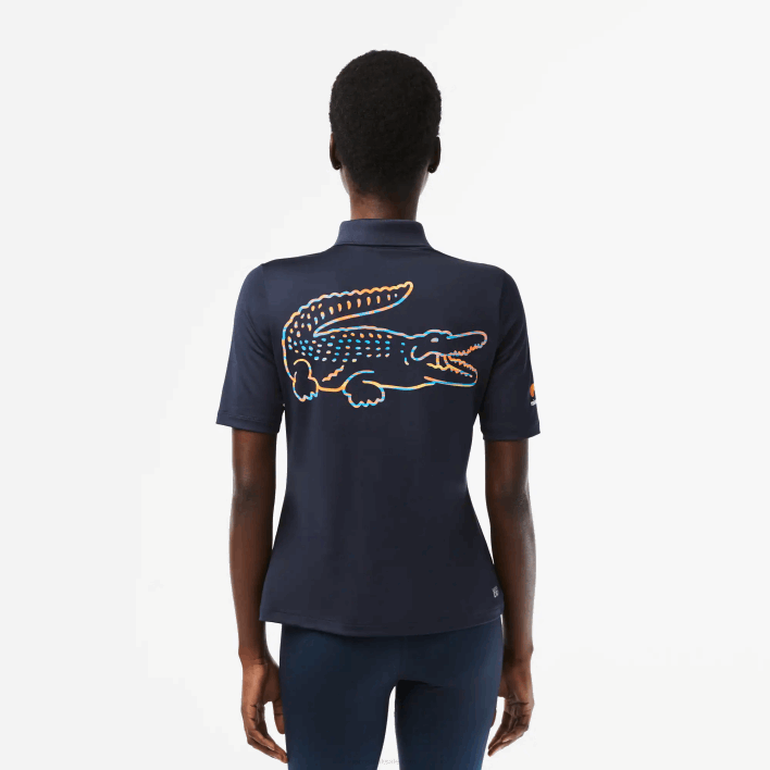 Lacoste Sport Miami Open Edition Polo 646T2374 Blue KXE Women