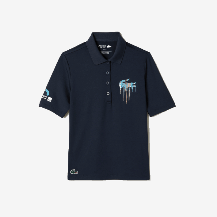 Lacoste Sport Miami Open Edition Polo 646T2374 Blue KXE Women