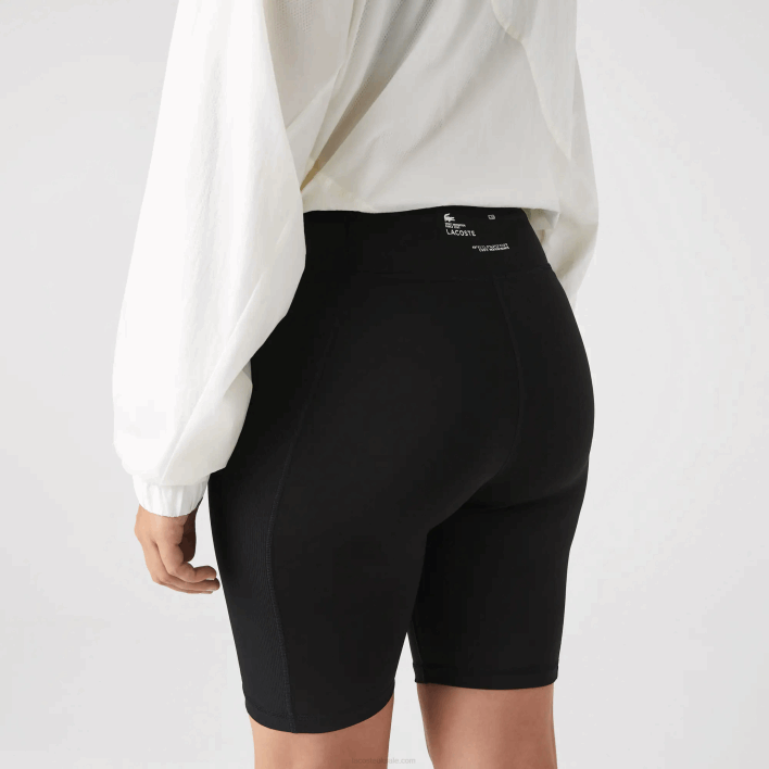 Lacoste SPORT Bike Shorts 646T2654 Black 8VM Women