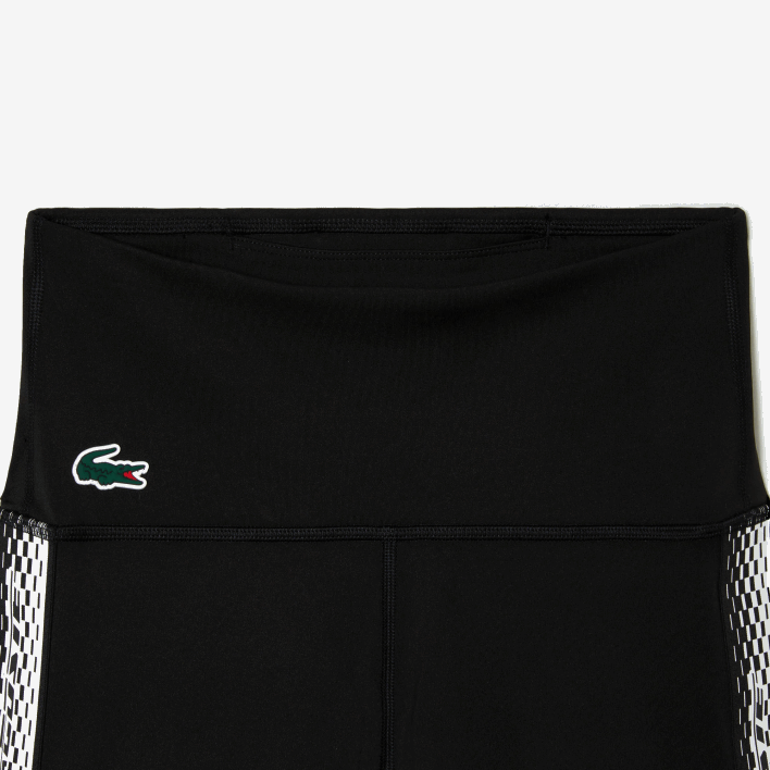Lacoste SPORT Recycled Polyester Cycle Shorts 646T2456 Black C31 Women