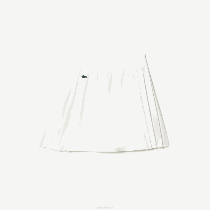Lacoste SPORT Built-In Short Golf Skirt 646T2419 White NYV Women