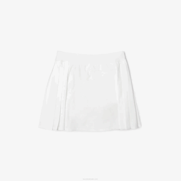 Lacoste SPORT Built-In Short Golf Skirt 646T2419 White NYV Women