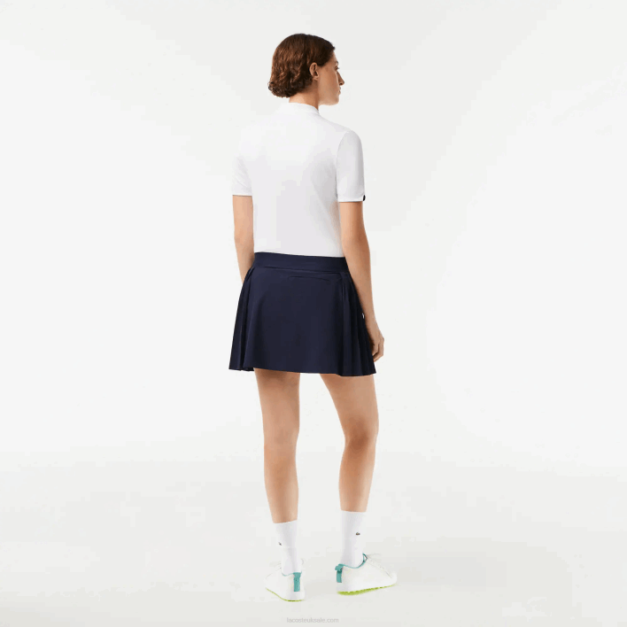 Lacoste SPORT Built-In Short Golf Skirt 646T2420 Navy Blue 423 Women