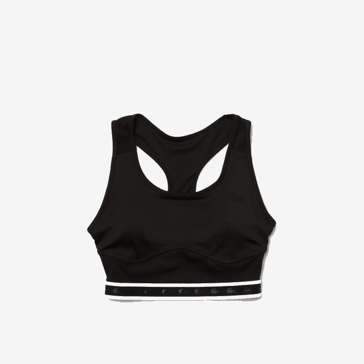 Lacoste SPORT Racer Back Sports Bra 646T2583 Black 8VM Women