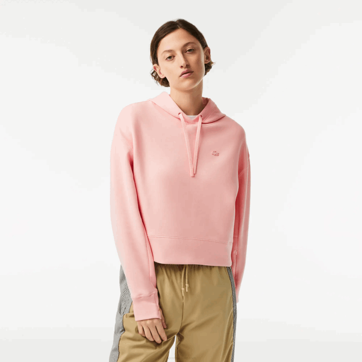 Lacoste Hooded Sweatshirt 646T2416 Pink KF9 Women