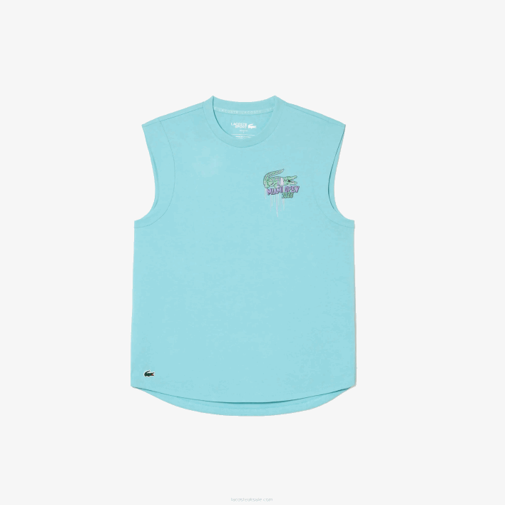 Lacoste Sport Miami Open Edition Sleeveless Top 646T2411 Mint BVG Women