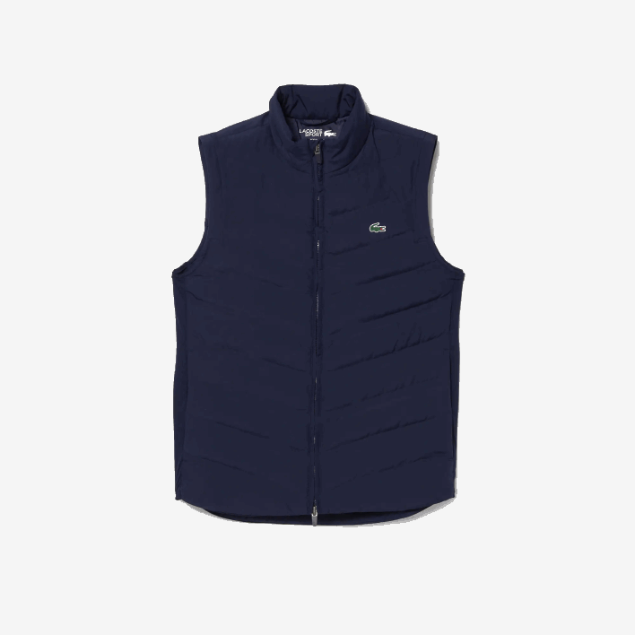 Lacoste SPORT Quilted Golf Vest 646T2630 Navy Blue 423 Women