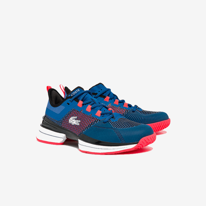 Lacoste AG-LT21 Ultra Textile Tennis Shoes 646T2745 Blue White 221 Women