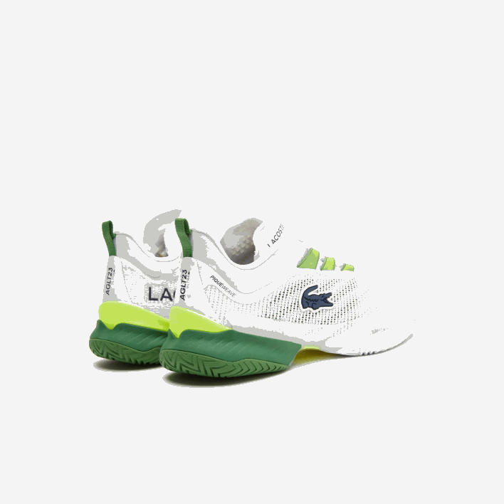 Lacoste AG-LT23 Ultra Textile Tennis Shoes 646T2689 White/Green 082 Women
