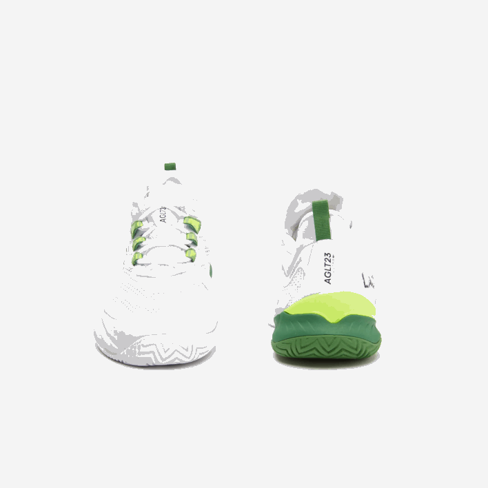 Lacoste AG-LT23 Ultra Textile Tennis Shoes 646T2689 White/Green 082 Women