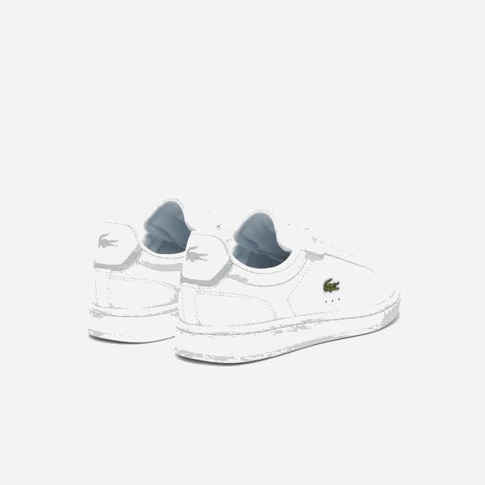 Lacoste Carnaby Pro BL Tonal Leather Sneakers 646T2681 White 21G Women