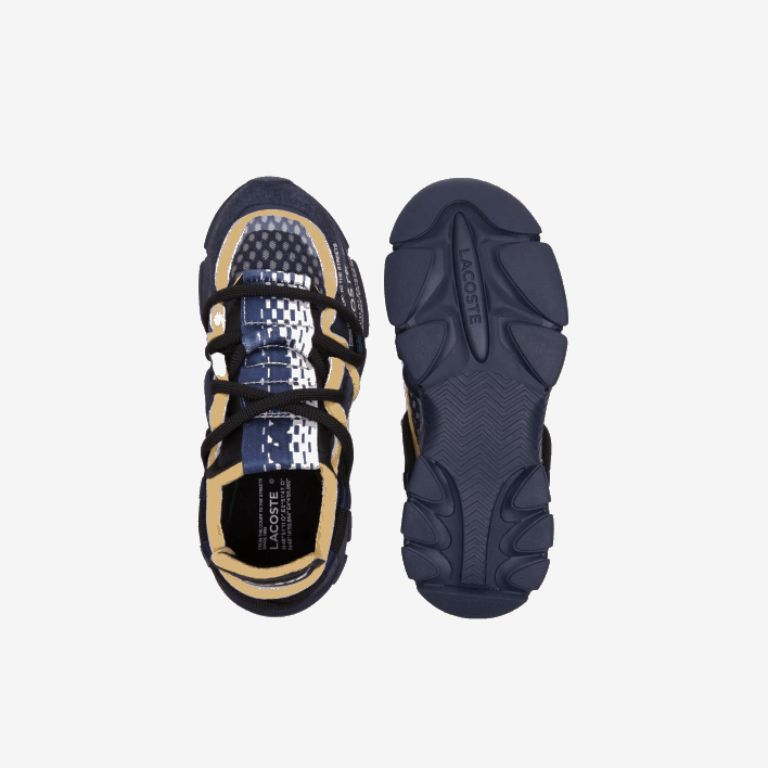 Lacoste L003 Active Runway Textile Sneakers 646T2690 Navy NB0 Women