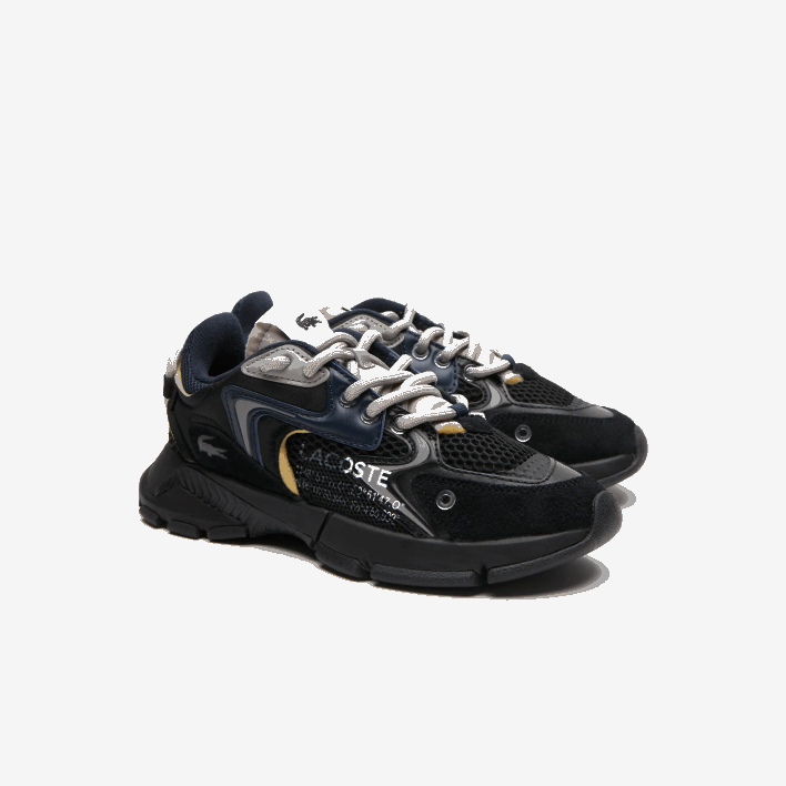 Lacoste L003 Neo Textile Sneakers 646T2676 Black Navy 075 Women