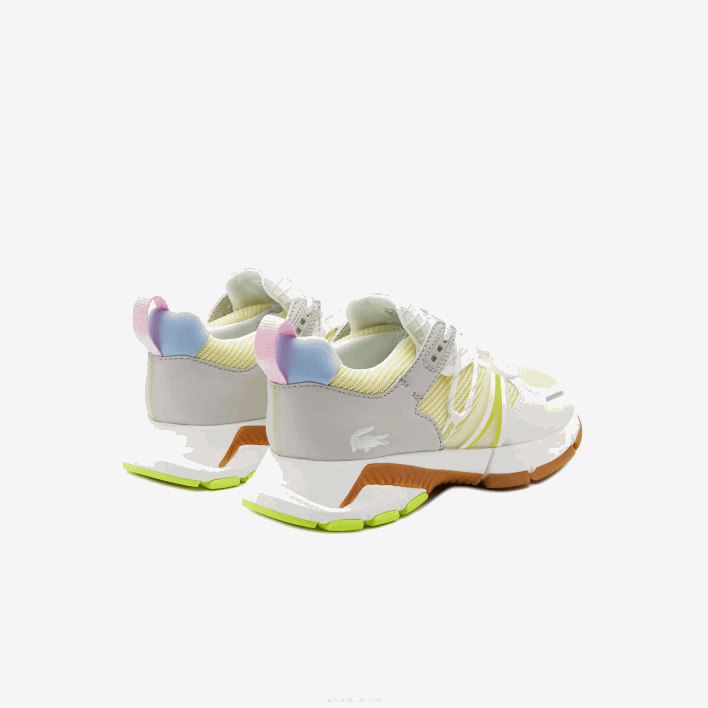 Lacoste L003 Textile Color-Block Sneakers 646T2753 White/Blue 080 Women