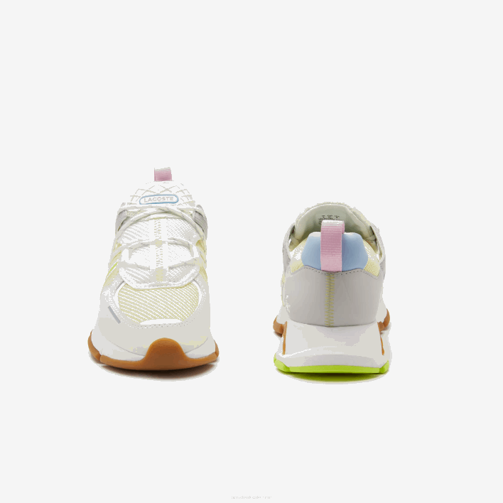 Lacoste L003 Textile Color-Block Sneakers 646T2753 White/Blue 080 Women