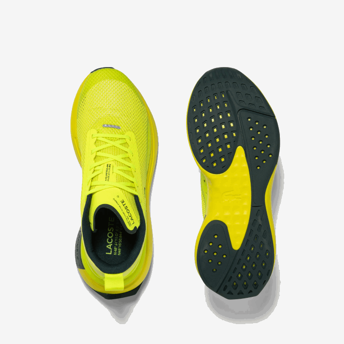 Lacoste Run Spin Evolution Textile Sneakers 646T2686 Yellow 2T7 Women