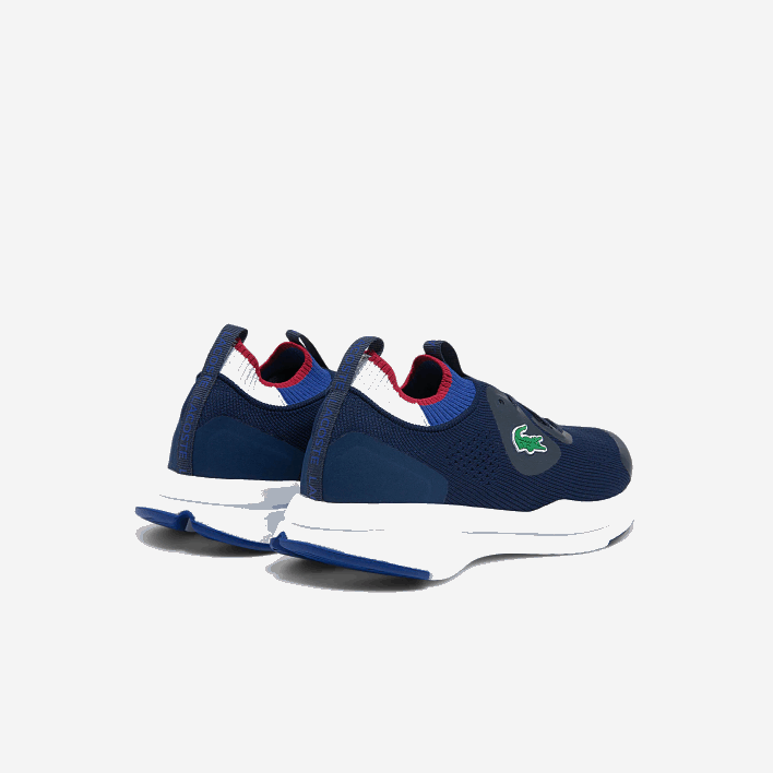 Lacoste Run Spin Knit Textile Sneakers 646T2742 Navy & White 092 Women