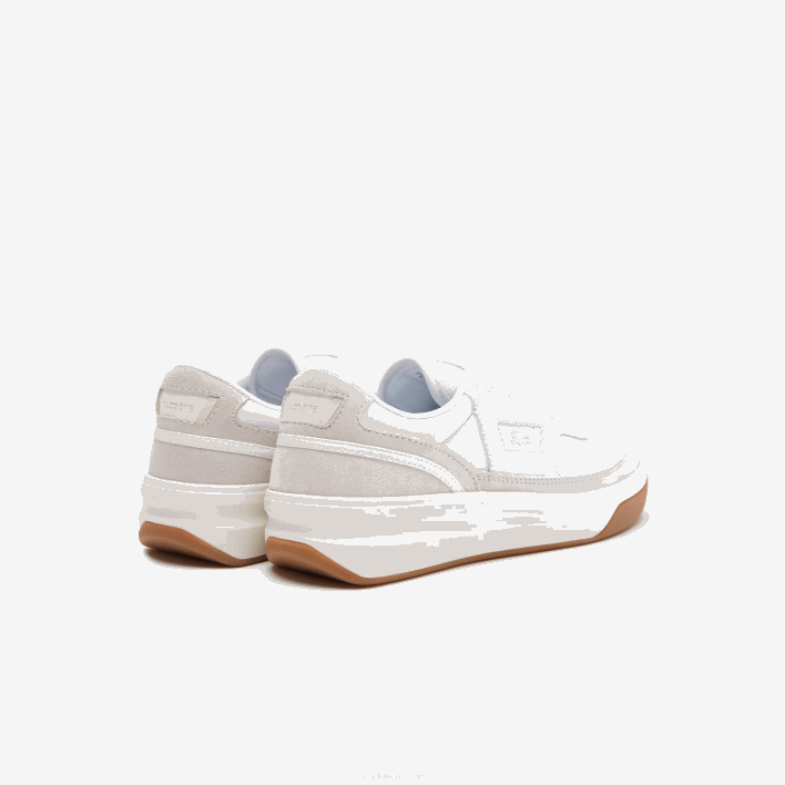 Lacoste x Goop G80 Leather Sneakers 646T2760 White & Off White 65T Women
